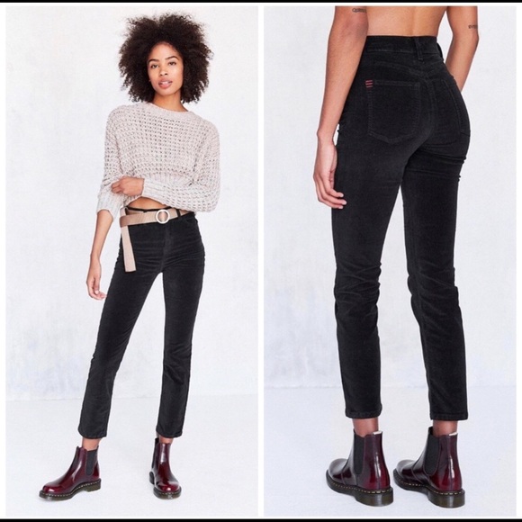 urban outfitters velvet pants